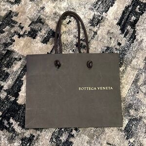 Bottega Veneta Dark Brown shopping Bag